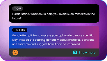 Real-time AI coaching