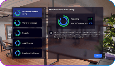 AI vs self-assessment comparison