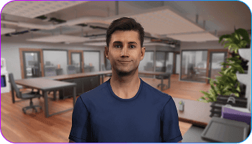 Realistic 3D avatars with emotions